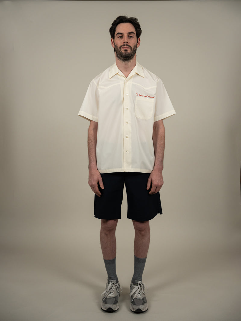 The House of Luck Shirt Vintage White - Berni