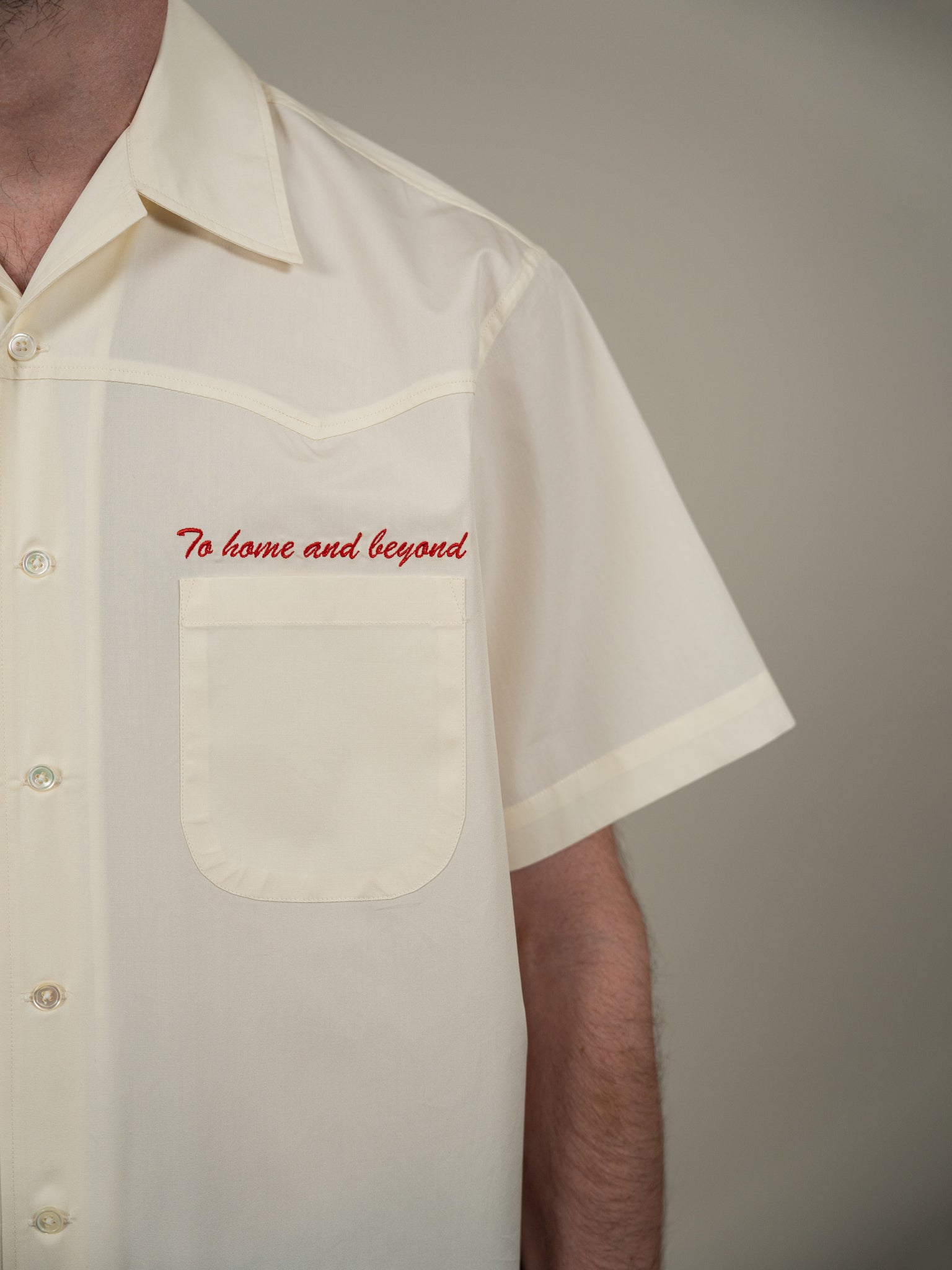 The House of Luck Shirt Vintage White - Berni