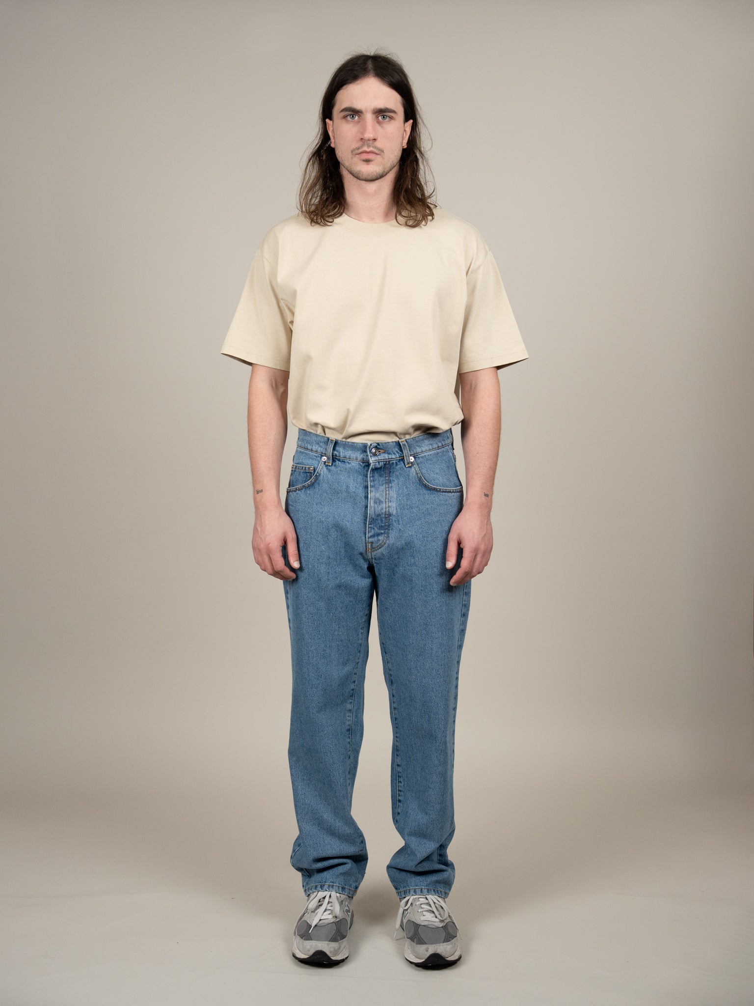 The Easy Denim Pants