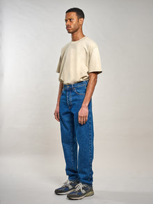 The Retro Reign Denim Pants Blue