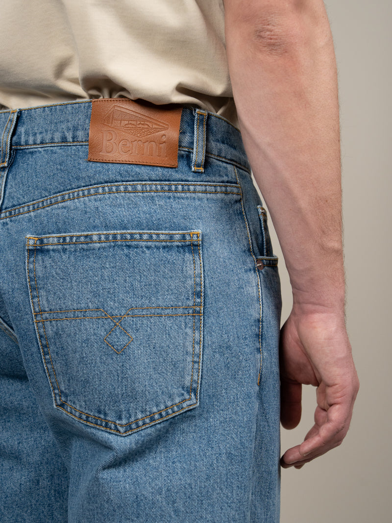 The Easy Denim Pants