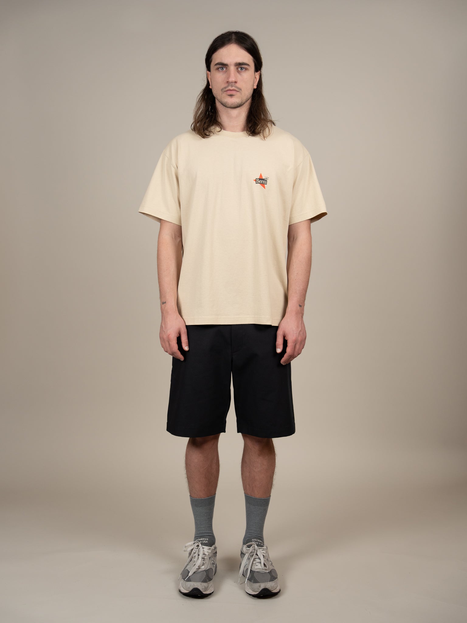 The In-N-Never-Out Tee Limestone - Berni