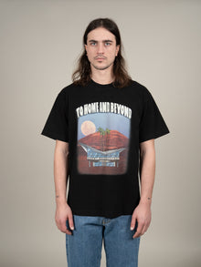 The Do Look Up Tee Black - Berni