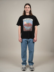 The Do Look Up Tee Black - Berni