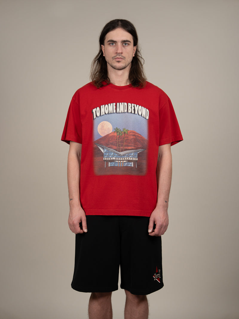 The Do Look Up Tee Rust Red - Berni