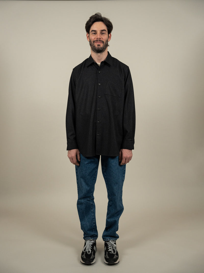 The Home Pocket Wool Shirt