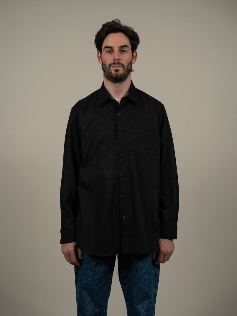 The Home Pocket Wool Shirt
