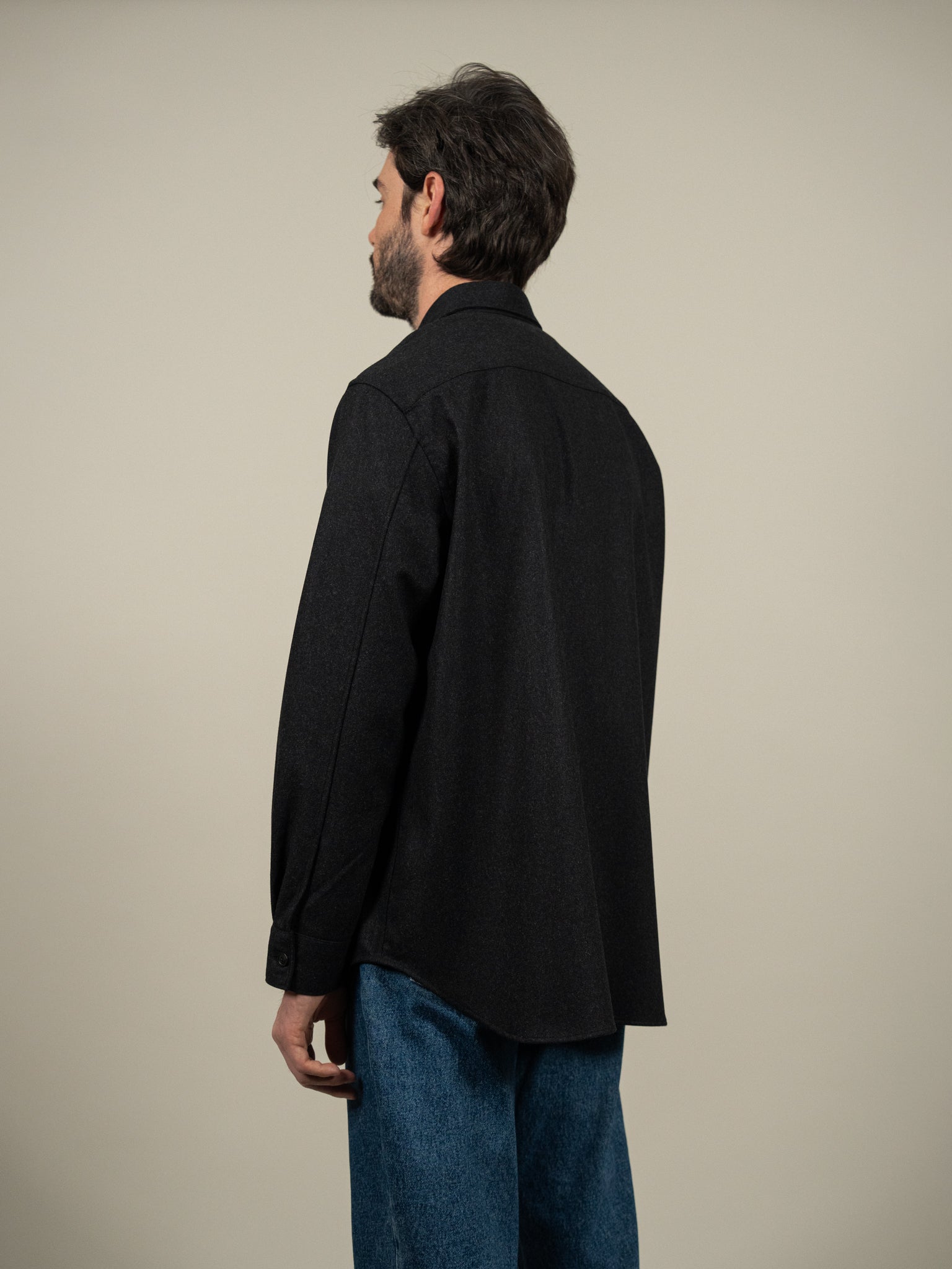 The Home Pocket Wool Shirt