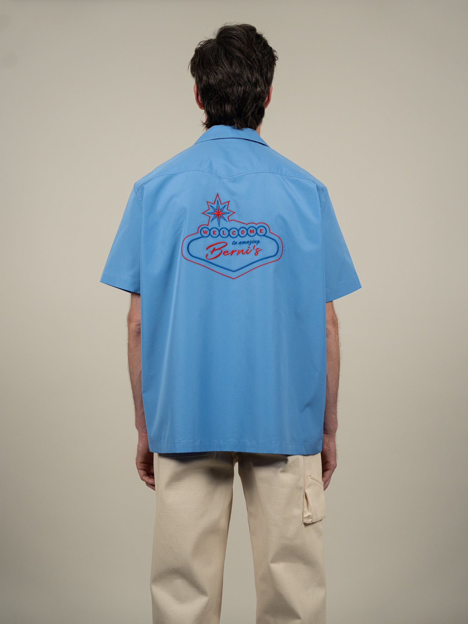 The House of Luck Shirt Pacific Blue - Berni