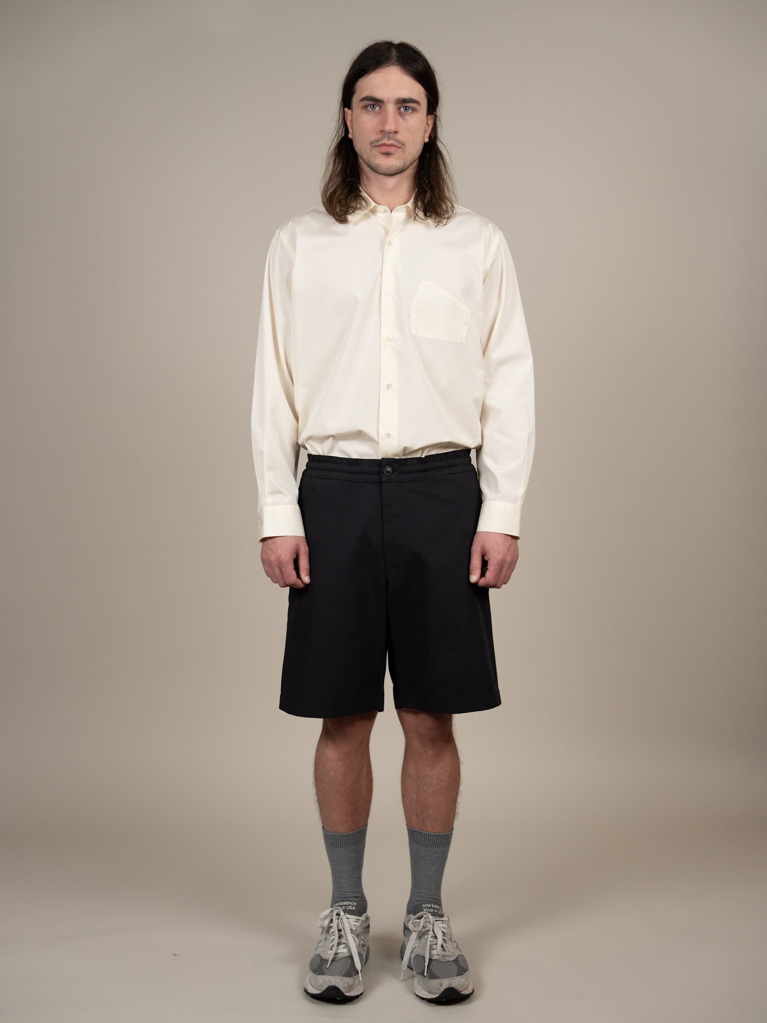 The Bagel Shorts Black - Berni