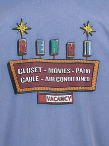 The Billboard Tee Teenage Blue - Berni