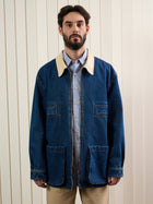 The Retro Reign Denim Jacket Blue