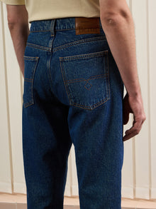 The Retro Reign Denim Pants Blue